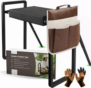Seasky foldable garden seat and kneeler with anti-tipping legs.