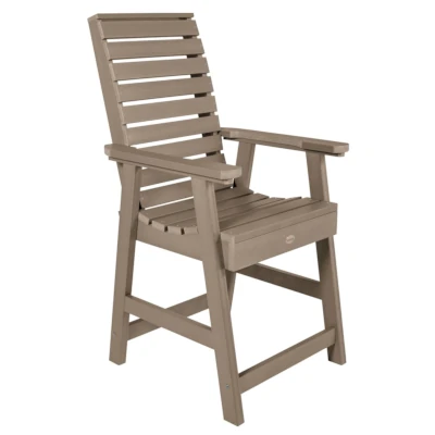 Weatherly counter-height armchair.