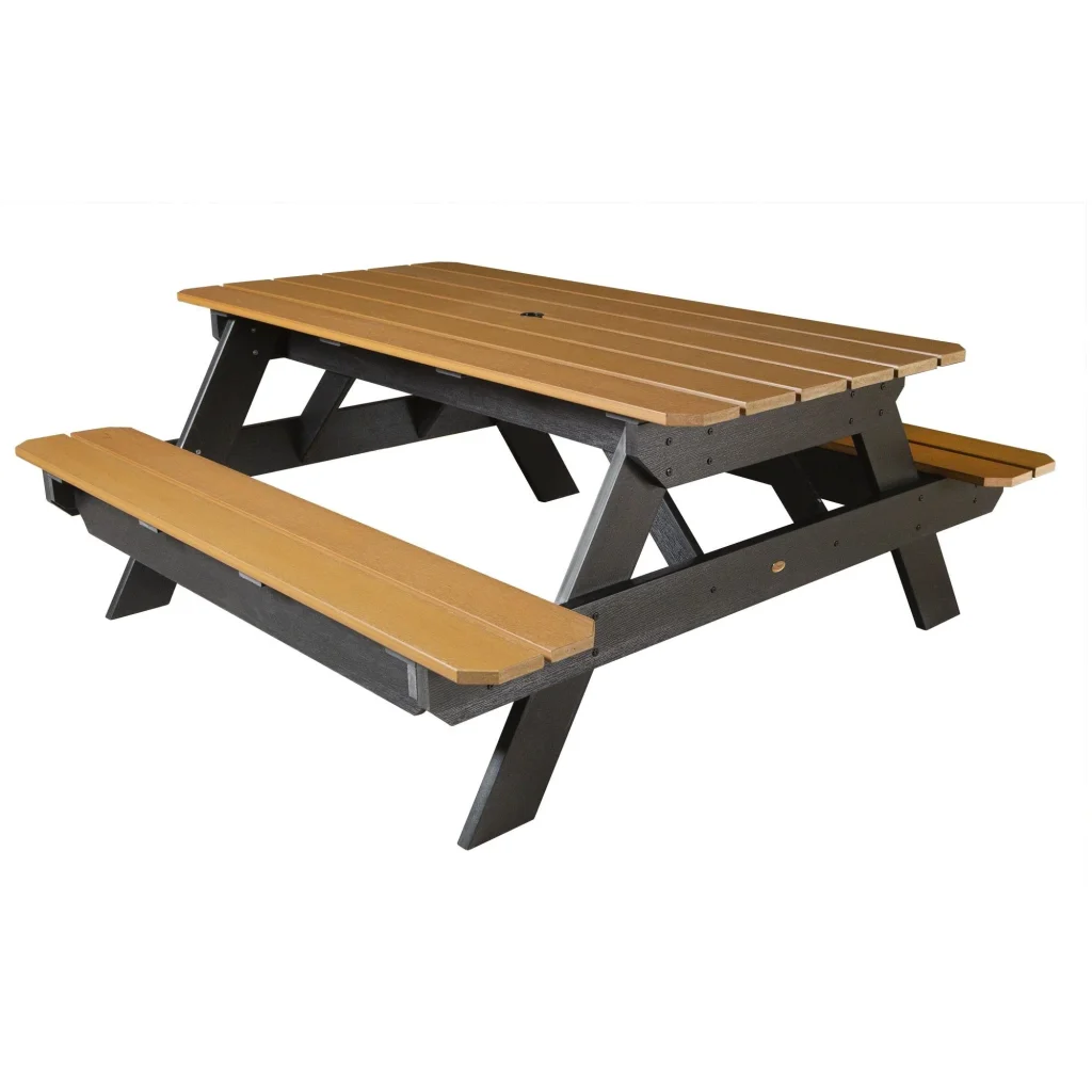 Hometown picnioc table, 6 feet long is always a necessarey addition for outdoor furniture.