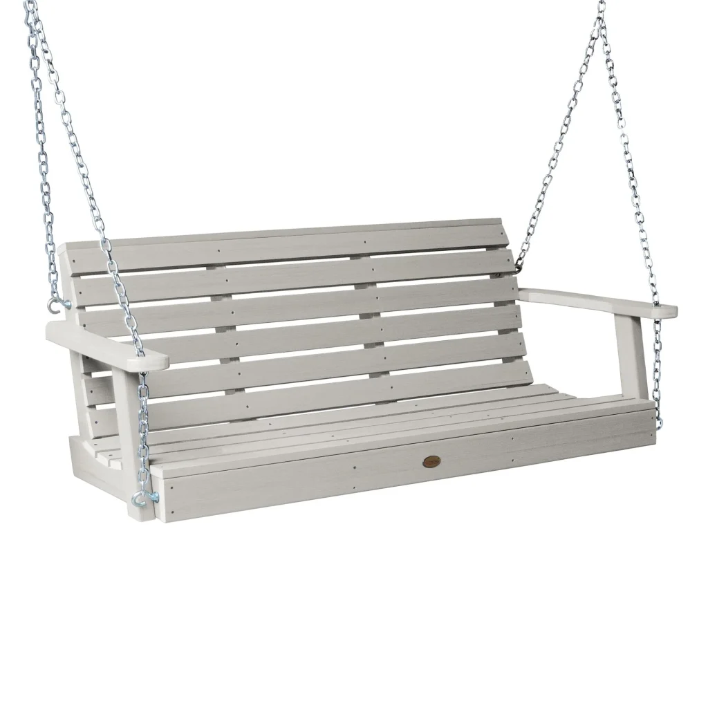Wesatherly porch swing, 5 feet long.