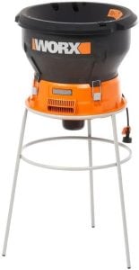 Worx 13-amp electric leaf mulcher.