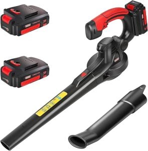 MKZ 20 volt leaf blower with 2 batteries.