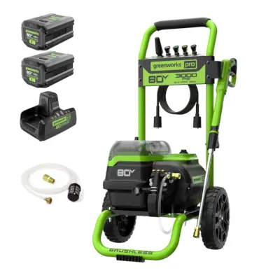Greenworks 80-volt 3000 psi pressure washer.