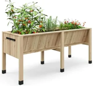 GarveeHome raised bed garden.