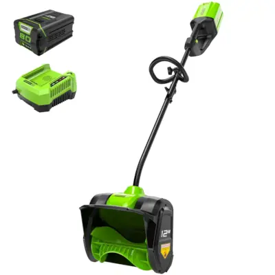 Greenworks 80-volt 12-inch cordless snow shovel